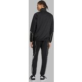 Adidas Športna trenirka '3S STADIUM' črna / bela | Shoptok.si