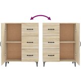  Komoda boja hrasta sonome 69 5x34x90 cm od konstruiranog drva | shoptok.hr