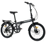 ROCKBROS sklopivi bicikl 20&amp;Prime; SKN-20E crni Slike