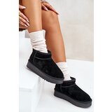 Boto Women's Suede Snow Boots On Platform Black Nereviana | Shoptok.si