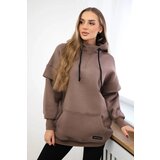 Kesi Mocca insulated turtleneck sweatshirt Cijene