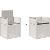  Vrtni set za objed 9 kom. Bijela i svjetlosiva PP | shoptok.hr
