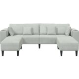 vidaXL Baršunasta sofa s jastukom s jastukom 3 pcs 208 cm Baršun | shoptok.hr