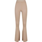 UC Ladies Women's ribbed knit leggings Bootcut lighttaupe Cijene