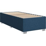  Krevet s oprugama i madracem plavi 90 x 200 cm od tkanine | shoptok.hr