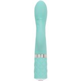 Pillow Talk Kinky - vibrator G-točke s dvije točke na baterije (tirkizna) | shoptok.hr
