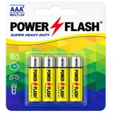 POWER FLASH Baterija Karbonska R03 AAA 25min 4/1 Cijene