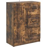  Kreveta Dimljeni hrast 66 x 34 5 x 87 cm Konstruirano drvo | shoptok.hr
