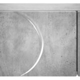  Konzolna stolica Betonska siva 96,5 x 38 x 75 cm | shoptok.hr