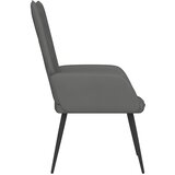  Stolica za opuštanje tamnosiva baršunasta | shoptok.hr