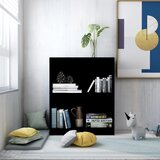 vidaXL Polica za knjige crna 60 x 24 x 74,5 cm od konstruiranog drva Cijene