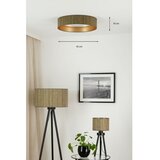  Brilagi - LED prigušiva svetiljka VEGAS SHINE LED/24W/230V braon/zlatna + daljinski upravljač | Eponuda.com