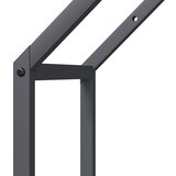  Stalak za drva antracit 40x25x60 cm hladno valjani čelik | Eponuda.com