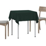  Tkanina za stol Pravokutni Tamnozelena 140 x 140 cm | shoptok.hr