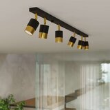  Sollux SL.1073 - Spot svetiljka NERO 6xGU10/40W/230V crno/zlatno | Eponuda.com