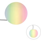 QAZQA Smart buitenlamp wit 35 cm IP65 incl. LED - Nura Cene