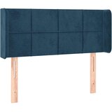  LED uzglavlje tamnoplavo 93x16x78/88 cm baršunasto | shoptok.hr