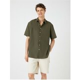 Koton Shirt - Khaki - Regular fit cene
