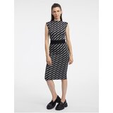 Orsay Women's White and Black Patterned Sweater Skirt - Women's Cijene