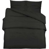  Set posteljine za poplun crni 135 x 200 cm pamučni | shoptok.hr