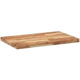 Stolna ploča 80x50x4 cm pravokutna od masivnog drva bagrema | shoptok.hr