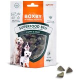Boxby Poslastica za pse Puppy Adult Super Food Govedina, Špinat i Češnjak, 120 g | shoptok.hr