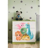  Dječja komoda - DINOSAURI - zelena | shoptok.hr