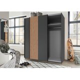Boxxx OMARA Z DRSNIMI VRATI, barve grafita, hrast artisan | Shoptok.si