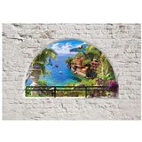  Samoljepljiva foto tapeta - Window in Paradise 392x280 | shoptok.hr