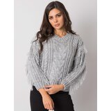 RUE PARIS Sweater-CA-SW-3746.06-grey | Shoptok.si