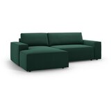 Micadoni Zelena raztegljiva kotna sedežna garnitura (levi kot) Jodie – Home | Shoptok.si