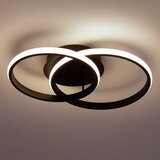  LED plafonsko svetlo TITANO LED/12W/230V crno | Eponuda.com