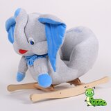 Russ Toys plišana njihalica ljuljaška slonče plavo sivo | ePonuda.com