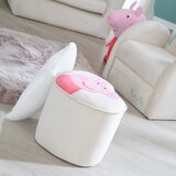 Roba Bijeli baršunast dječji tabure Peppa Pig – | shoptok.hr