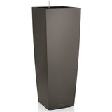 LECHUZA Cvetlični lonec Cubico Alto Premium 40 - Antracit kovinski | Shoptok.si