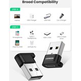 Ugreen adapter US280 USB-A v USB-C ženski, črn | Shoptok.si
