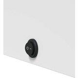 vidaXL Kopalniška omarica z ogledalom z LED obokana bela 42x13x70 cm | Shoptok.si