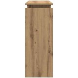 vidaXL Konzolni stol Artisan hrast 102x30x80 cm izrađeno drvo | shoptok.hr