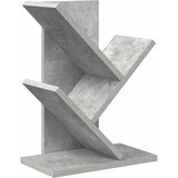 vidaXL Polica za knjige s 3 etaže 30 x 18 x 40 cm Konstruirano drvo - Betonska siva 30 x 18 x 40 cm Cijene
