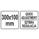 Yato brza patent stega 300x100