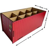 EPICPRODUCTION Organizator za olovke "СONTEINER" crvena | ePonuda.com