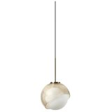 Ideal Lux led luster na sajli bloom 1xG9/3W/230V pr.11,5cm zlatna/dimljeno bež | Eponuda.com