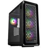 FSP CUT593 ARGB Standard Edition - E-ATX Ultra Tower Kućište - 4x ARGB fan - Black Cene
