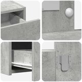  Toaletni stol Siva 100 x 40 x 70 cm Konstruirano drvo | shoptok.hr