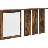  Vješalica za kapute na zidu Dimljeni hrast 85 x 10 x 45 cm | shoptok.hr