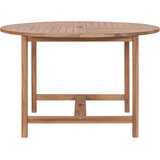  Vrtni blagovaonski stol Ø 110 x 75 cm od masivne tikovine | shoptok.hr