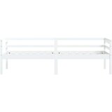  Posteljni okvir bel iz trdne borovine 90x200 cm, (20643064) | Shoptok.si