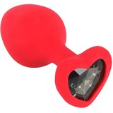 You2Toys Silicone Plug Heart Red Medium Cijene