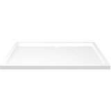  Pravokutna ABS tuš-kada bijela 80 x 120 cm | shoptok.hr