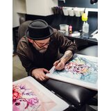 Vuch Umjetnički poster Panda, Peter Bobek, potpisan i numeriran | shoptok.hr